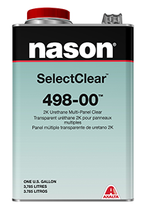 Nason® SelectClear™ 498-00™ 2K Urethane Multi-Panel Clear Nason® SelectClear™ 498-00™ 2K Urethane Multi-Panel Clear
